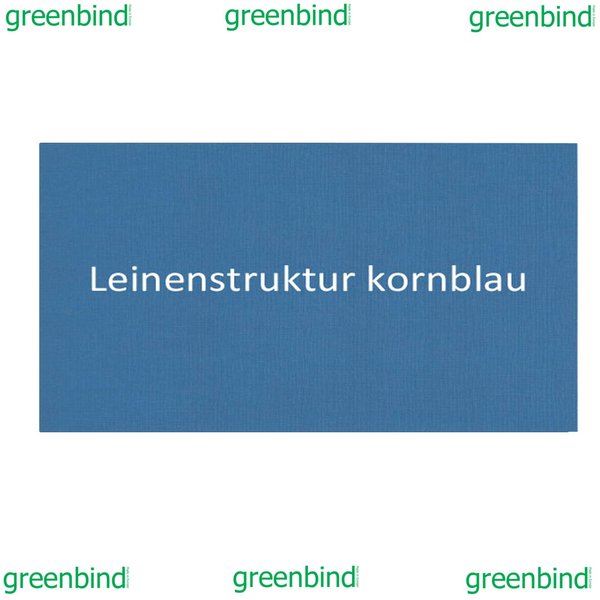 greenbind Deckblätter Leinenoptik (Made in Germany)