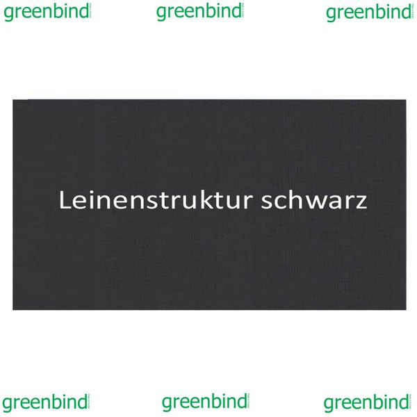 greenbind Deckblätter Leinenoptik (Made in Germany)