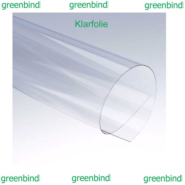 A4 greenbind® Deckblätter Klar